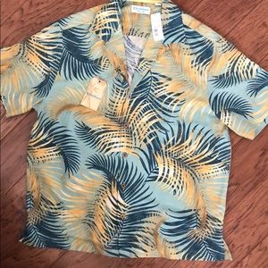 NWT, Silk Caribbean Men’s Shirt
